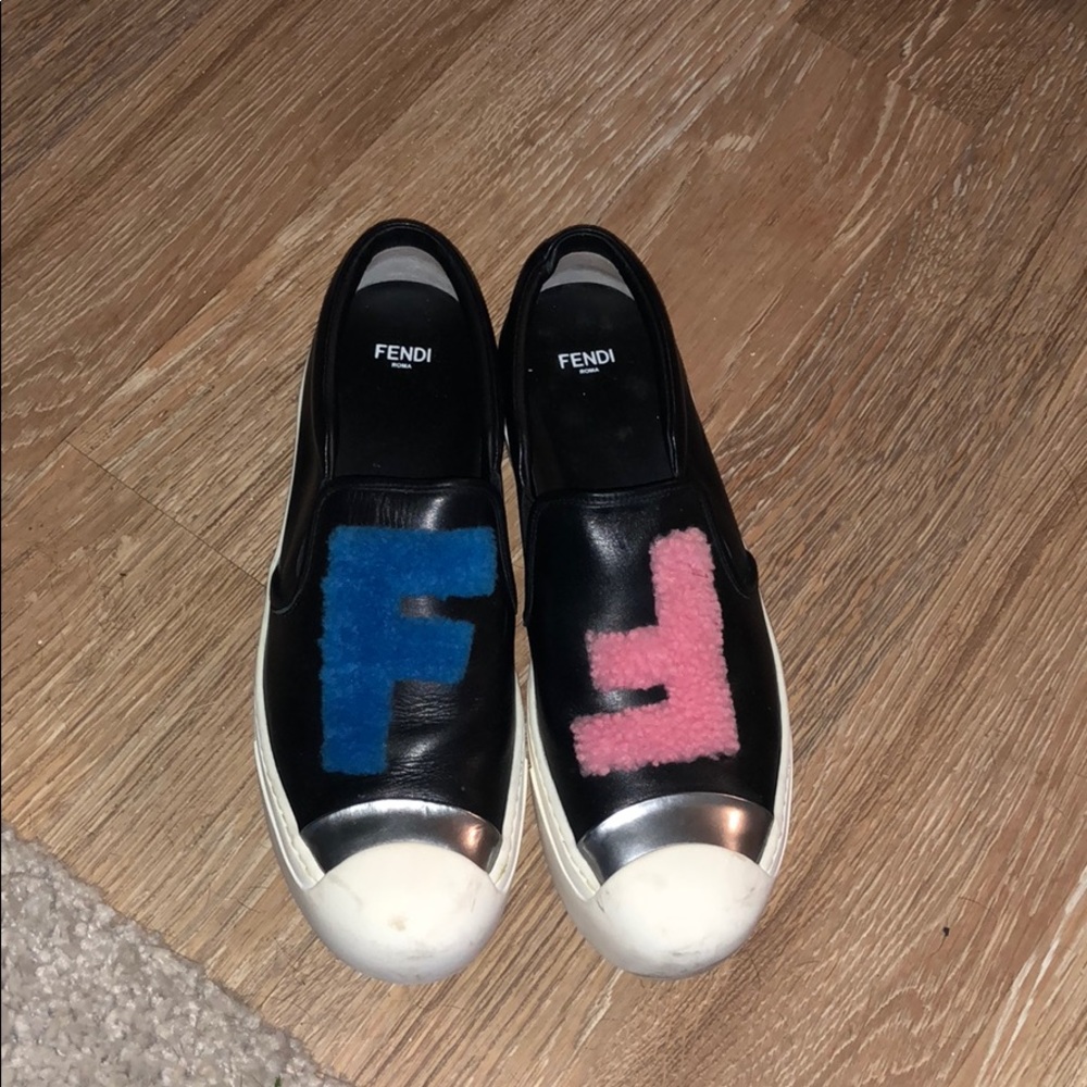 AUTHENTIC Fendi Slip On Sneakers
